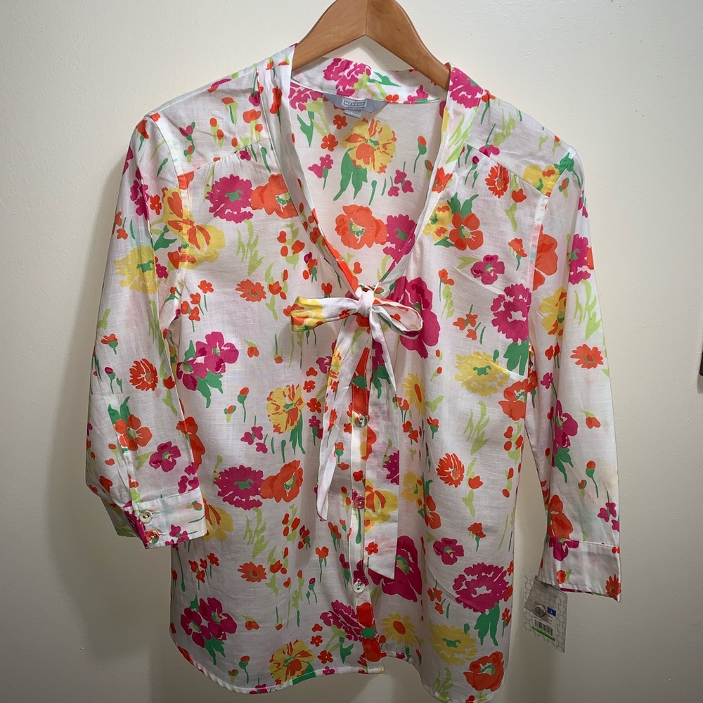 Merona linen blouse